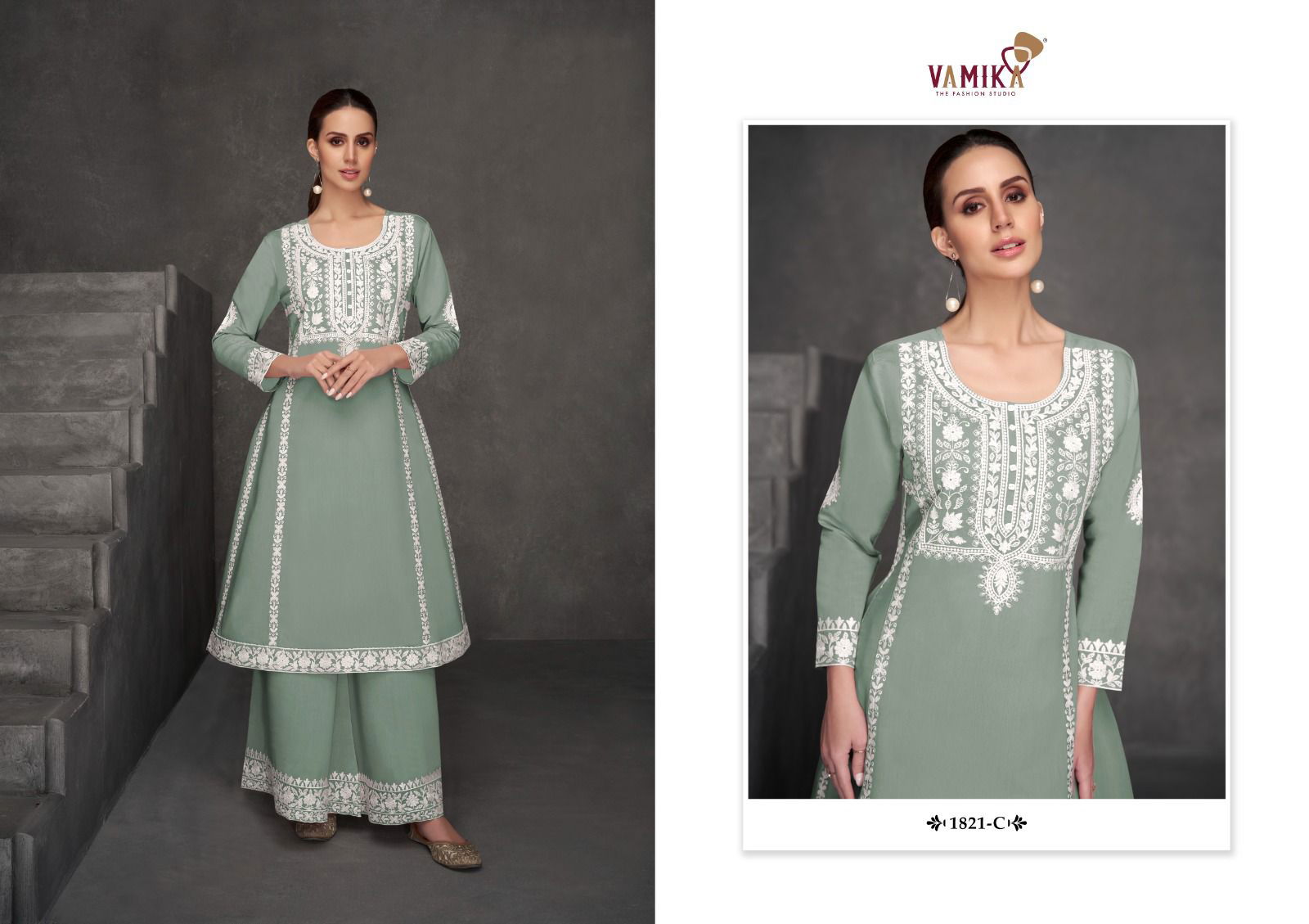 Fiza By Vamika Nx Designer Roman Silk Anarkali Kurtis With Bottom Wholesale Shop In Surat